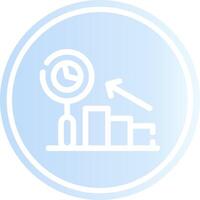 Predictive Analytics Creative Icon Design vector