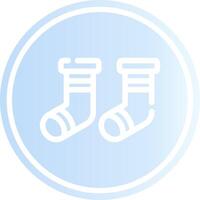 Baby Socks Creative Icon Design vector