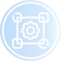 Pattern System Creative Icon Design vector