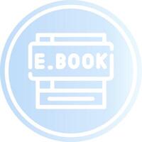 Ebooks Creative Icon Design vector