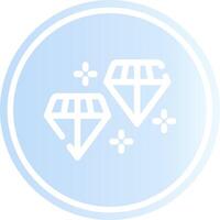 Diamonds Creative Icon Design vector
