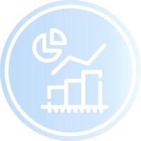 Statistical Analysis Creative Icon Design vector