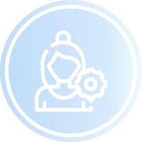 User Settings Creative Icon Design vector