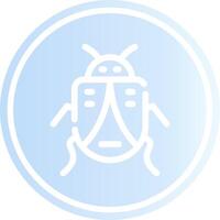 Bug Creative Icon Design vector