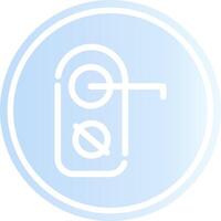 Do Not Disturb Creative Icon Design vector