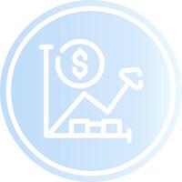 Income Settings Creative Icon Design vector