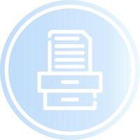Project Inbox Creative Icon Design vector