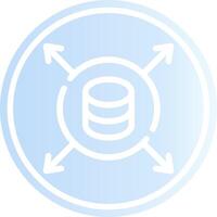 Data Driven Creative Icon Design vector