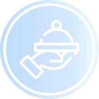 Room Service Creative Icon Design vector