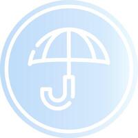 Umbrella Creative Icon Design vector