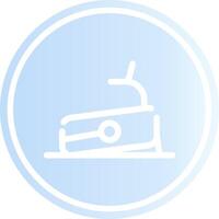 Treadmill Creative Icon Design vector