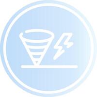 Tornado Creative Icon Design vector