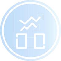 Online Trading Creative Icon Design vector