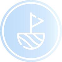Space Colonization Creative Icon Design vector