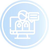 Telemedicine Creative Icon Design vector