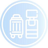 Self Check In Creative Icon Design vector