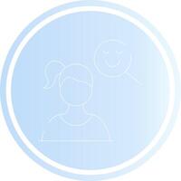 Complex Emotion Creative Icon Design vector