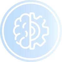 Deep Learning Creative Icon Design vector