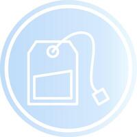 Tea Bag Creative Icon Design vector