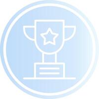 Trophy Creative Icon Design vector