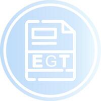 EGT Creative Icon Design vector