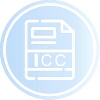 ICC Creative Icon Design vector