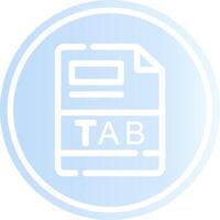 TAB Creative Icon Design vector