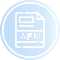 AFM Creative Icon Design vector