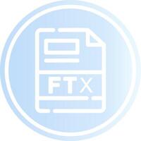 FTX Creative Icon Design vector