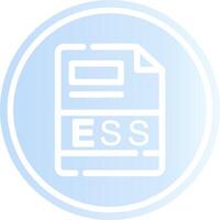 ESS Creative Icon Design vector