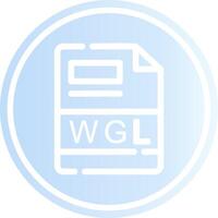 WGL Creative Icon Design vector