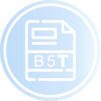 b5t creativo icono diseño vector