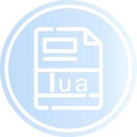 lua Creative Icon Design vector