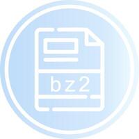 bz2 Creative Icon Design vector