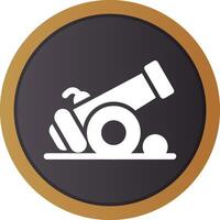 Cannon Creative Icon Design vector