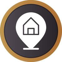 Property Location Creative Icon Design vector