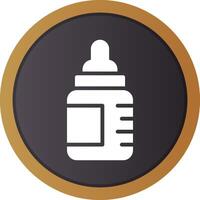 Feeding Bottle Creative Icon Design vector