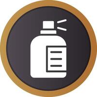 Spray Bottle Creative Icon Design vector