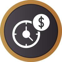 Time Is Money Creative Icon Design vector