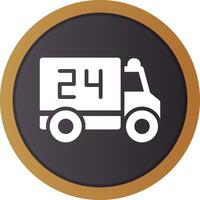 Hours Creative Icon Design vector