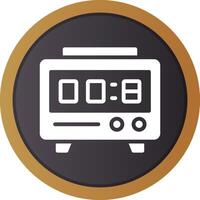 Digital Stopwatch Creative Icon Design vector