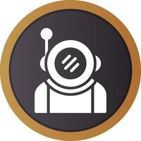 Astronaut Creative Icon Design vector