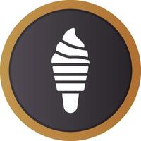 Ice Cream Creative Icon Design vector