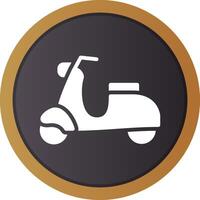 Scooter Creative Icon Design vector