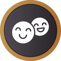 Happiness Creative Icon Design vector