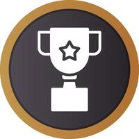 Trophy Creative Icon Design vector