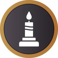 Candle Creative Icon Design vector