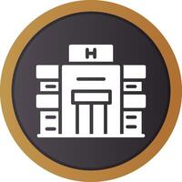 Hospital Creative Icon Design vector