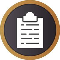 Clipboard Creative Icon Design vector