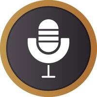 Microphone Creative Icon Design vector